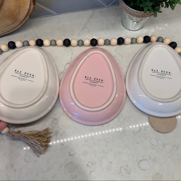 Rae Dunn HUNNY BUNNY HOP TO IT HAPPY EASTER Set - Picture 3 of 4